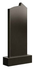 Модель памятника №78 вертикальный, современный, прямоугольный, мужской